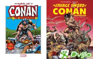 Скачать Marvel / Артбук по комиксам Конан / The Marvel Art of Conan (2