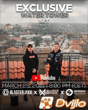 Скачать Blasterjaxx - Live @ Exclusive Water Tower Set (2021-03-25/МП3