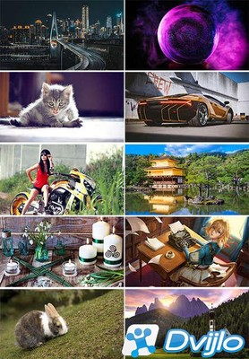 Скачать Картинки - Super mix wallpapers 623 (JPG) торрент