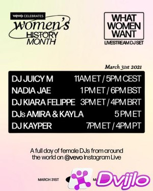 Скачать Juicy M - Live @ Vevo Celebrates Womens History Month, Ukraine