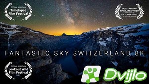 Скачать Фантастическое небо в Швейцарии / Fantastic Sky Switzerland (2